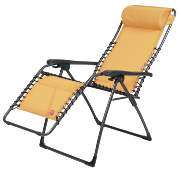 Preview: FIAM® Relaxliege MOVIDA 129TX / Orange